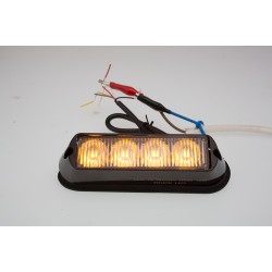 Proiector flash stroboscop LED Galben-4 LED-uri